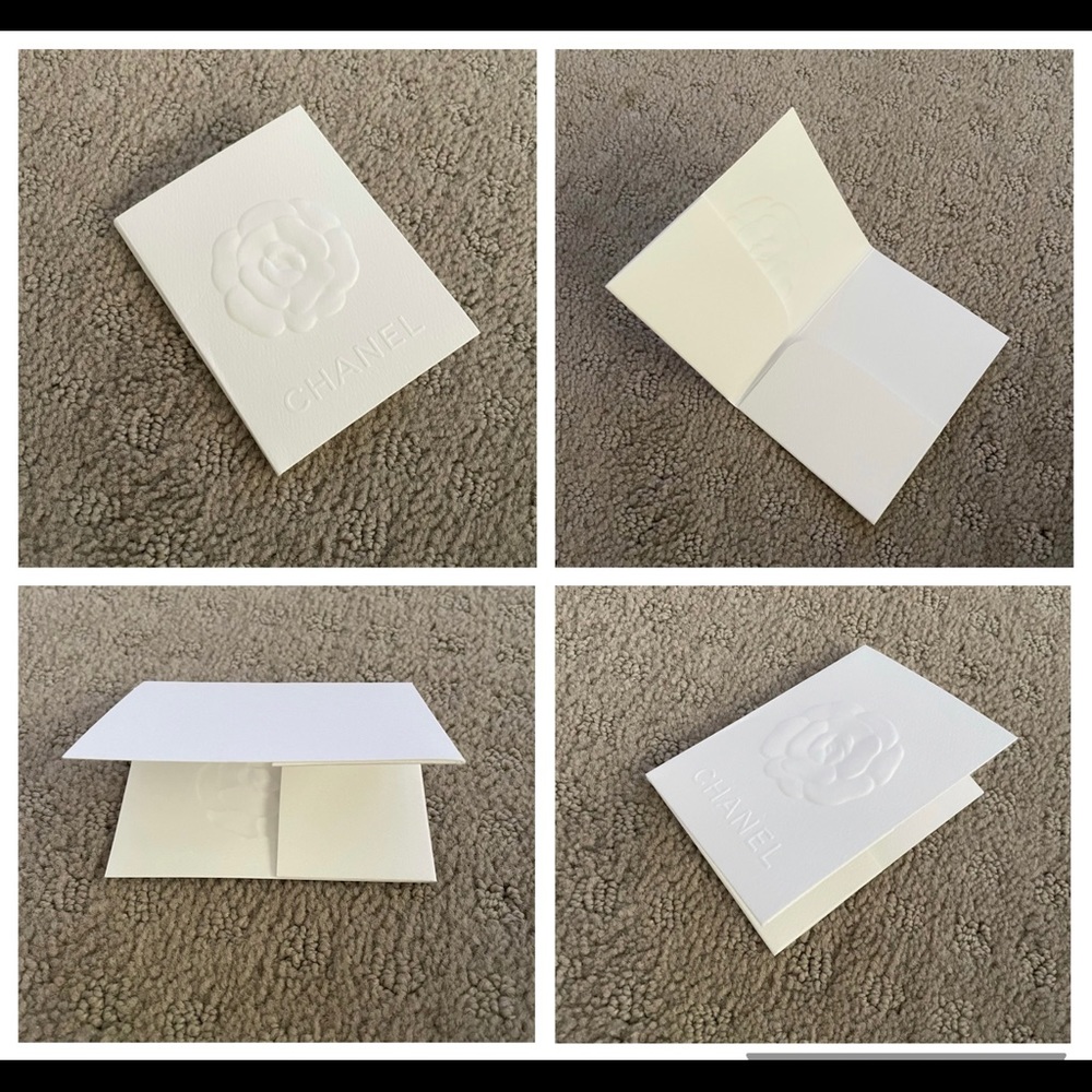 💯 Authentic CHANEL Gift Note Case